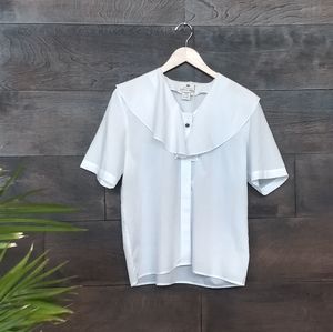 Vintage Worthington Petite Short Sleeve Blouse